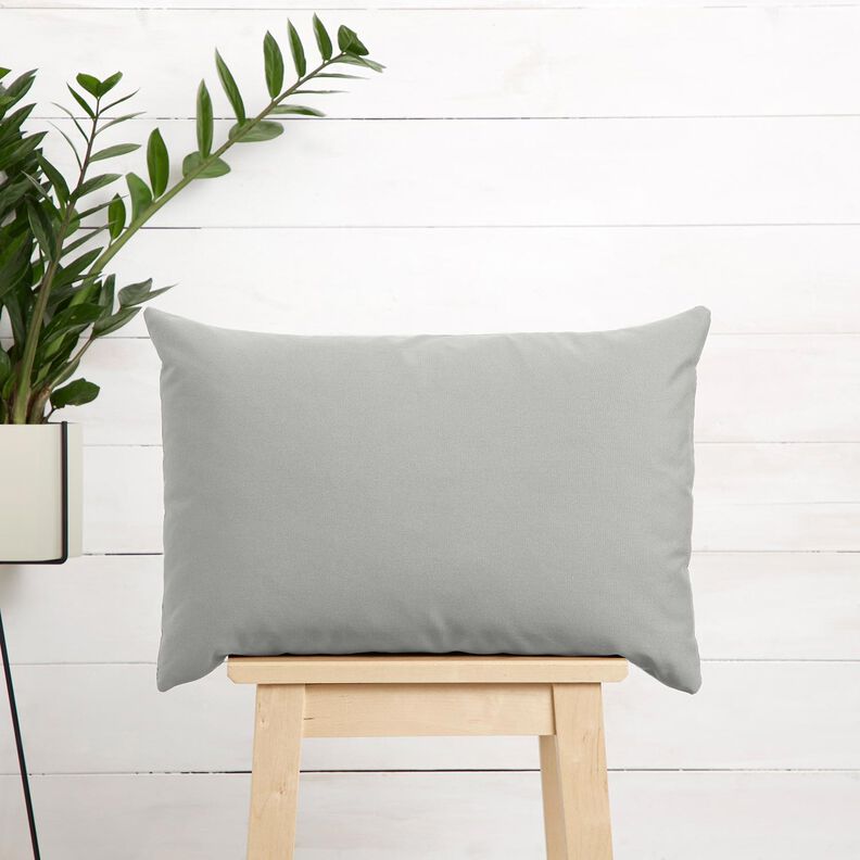 pure heavy linen Plain – elephant grey | Remnant 50cm, image number 6