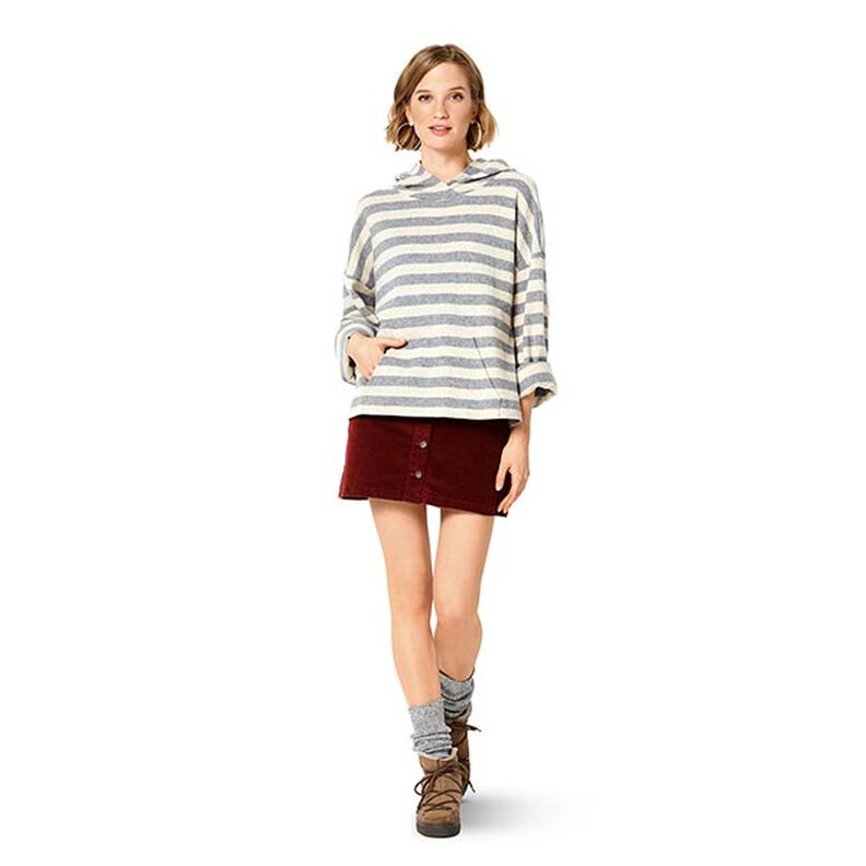 Sweatshirt, Burda 6296 | 36-46,  image number 4