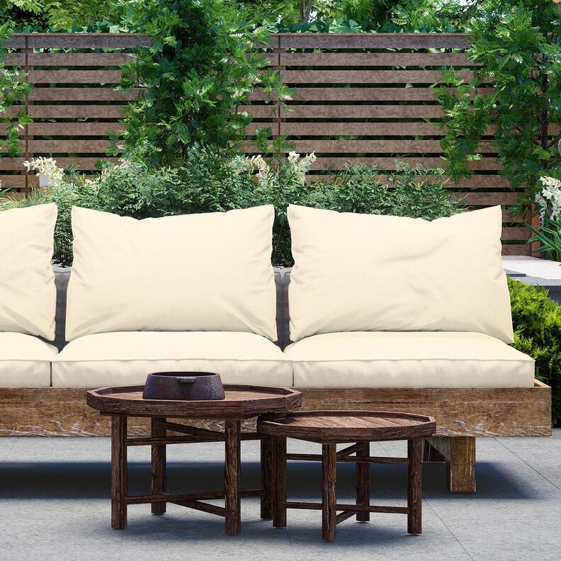 Outdoor Fabric Canvas Mottled 320 cm – offwhite,  image number 5