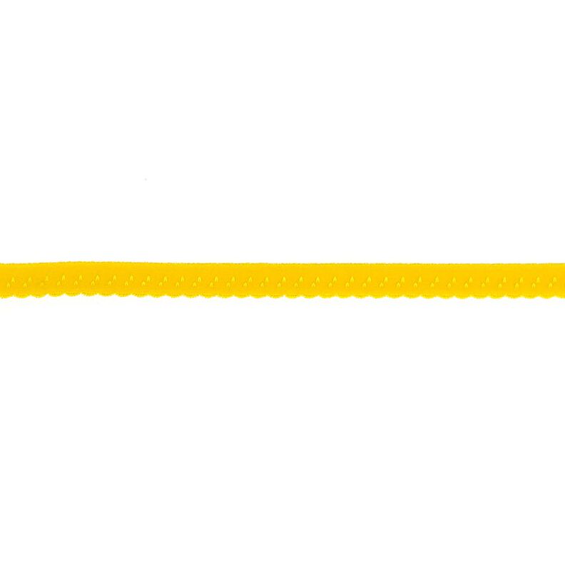 Elasticated Edging Lace [12 mm] – sunglow,  image number 1