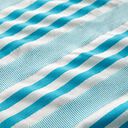 Crushed viscose jersey – white/turquoise, 