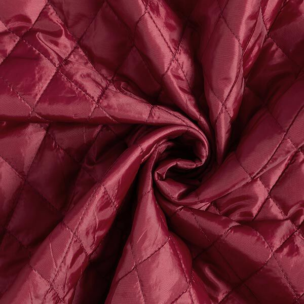 Quilted lining rhombus – burgundy,  image number 4