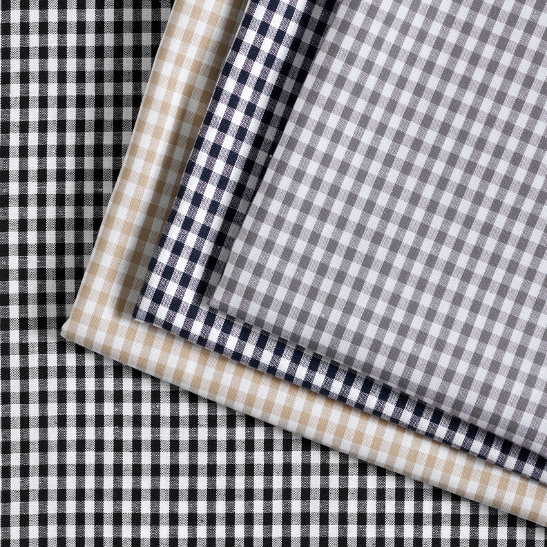 Cotton Vichy check 0,5 cm – anemone/white,  image number 5