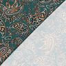 Ponte Roma Jersey Paisley – blue spruce/peach orange,  thumbnail number 4