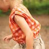 Cotton Poplin Check| Poppy Fabrics – pink/peach orange,  thumbnail number 7