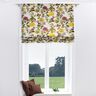 Decorative Panama fabric floral print – misty grey,  thumbnail number 5