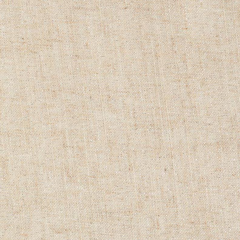 Decor Fabric Voile Lurex – natural/silver,  image number 4
