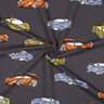 French Terry Racing Cars | Poppy Fabrics – grey,  thumbnail number 3