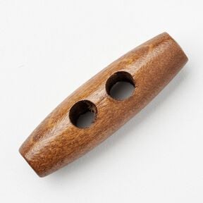 Wooden toggle button [40 mm] – caramel, 