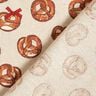 Decor Fabric Half Panama pretzels – brown/natural,  thumbnail number 4