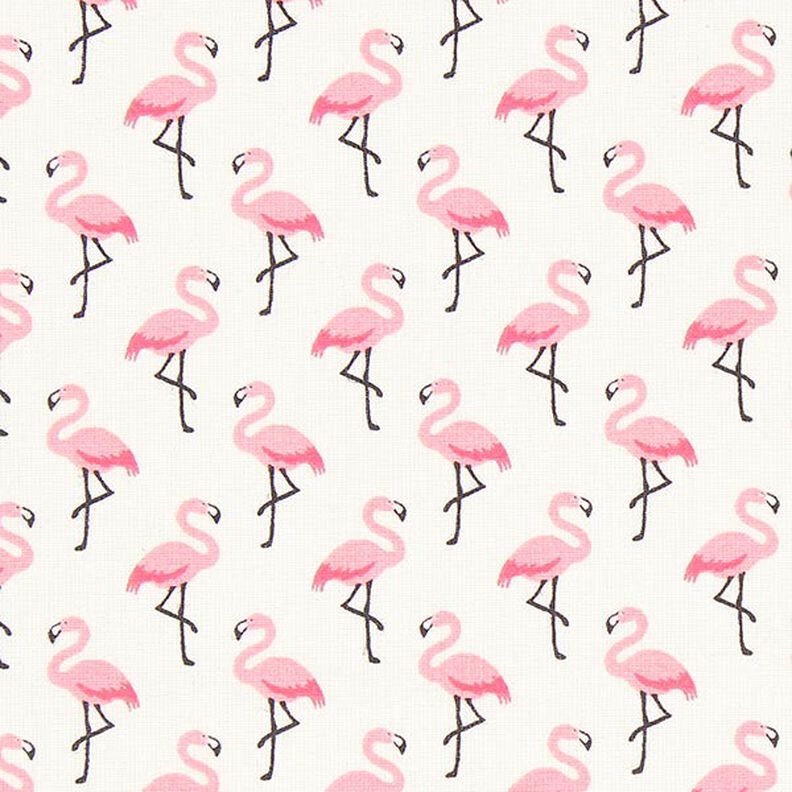 Flamingo Coated Cotton – offwhite,  image number 1