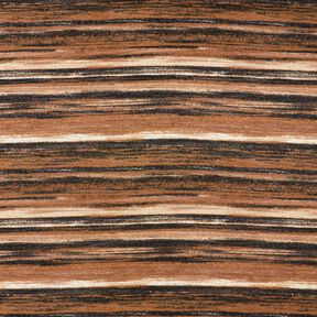 Jersey glitter blurred stripes – brown/black, 