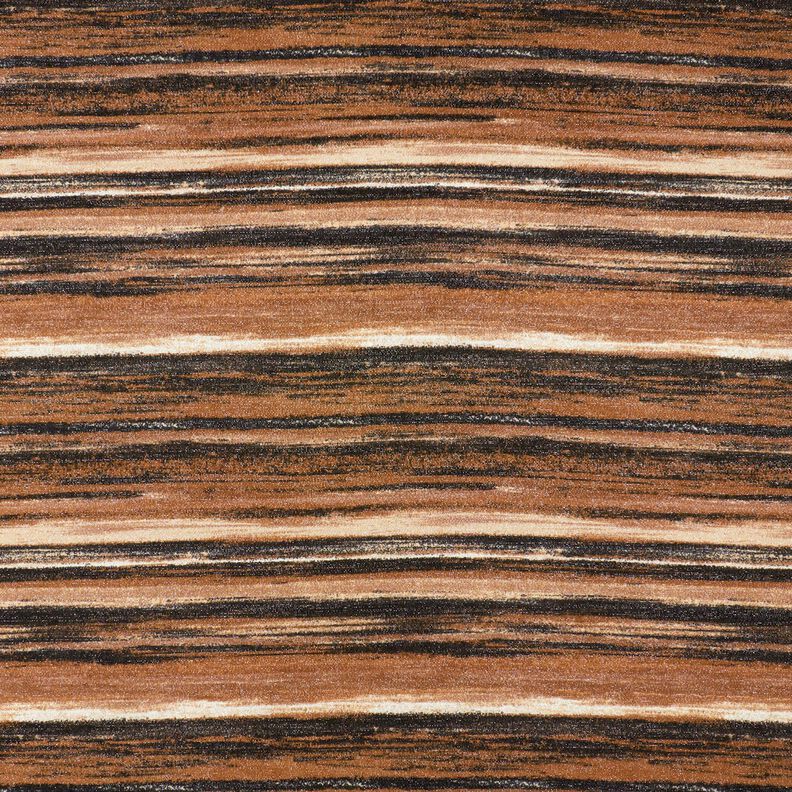 Jersey glitter blurred stripes – brown/black,  image number 1