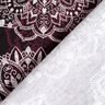 Cotton Jersey Mandalas | Glitzerpüppi – merlot/silver grey,  thumbnail number 4