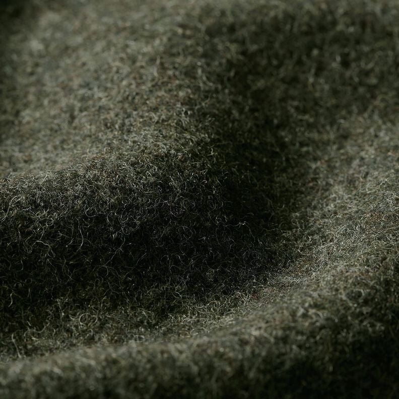 Fulled woollen loden – dark olive, image number 2