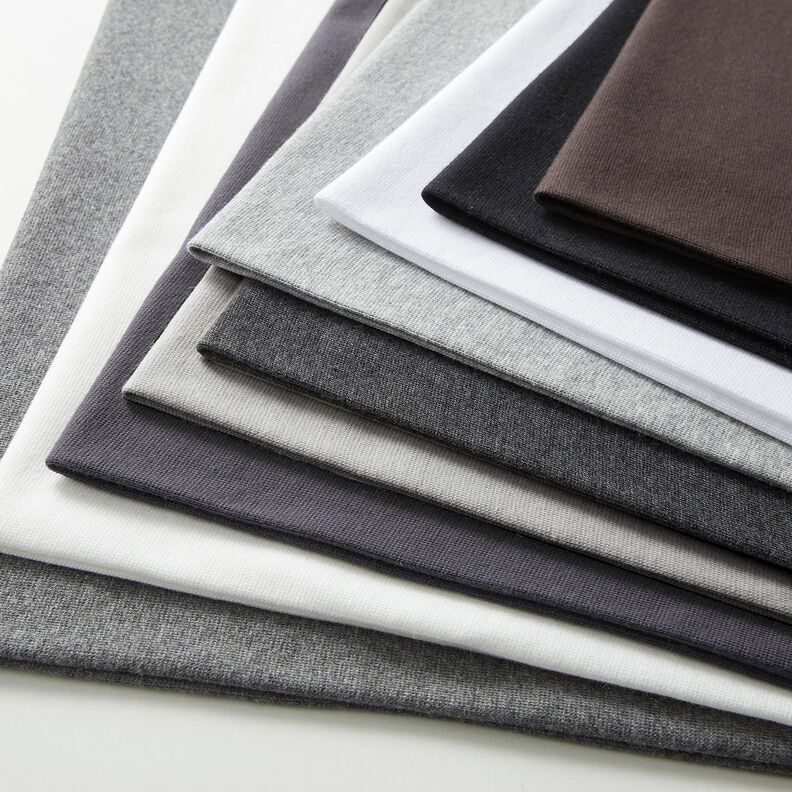 Cuffing Fabric Plain – light petrol, image number 7