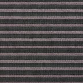 Stripes Jacquard Jersey – mauve grey/anthracite, 