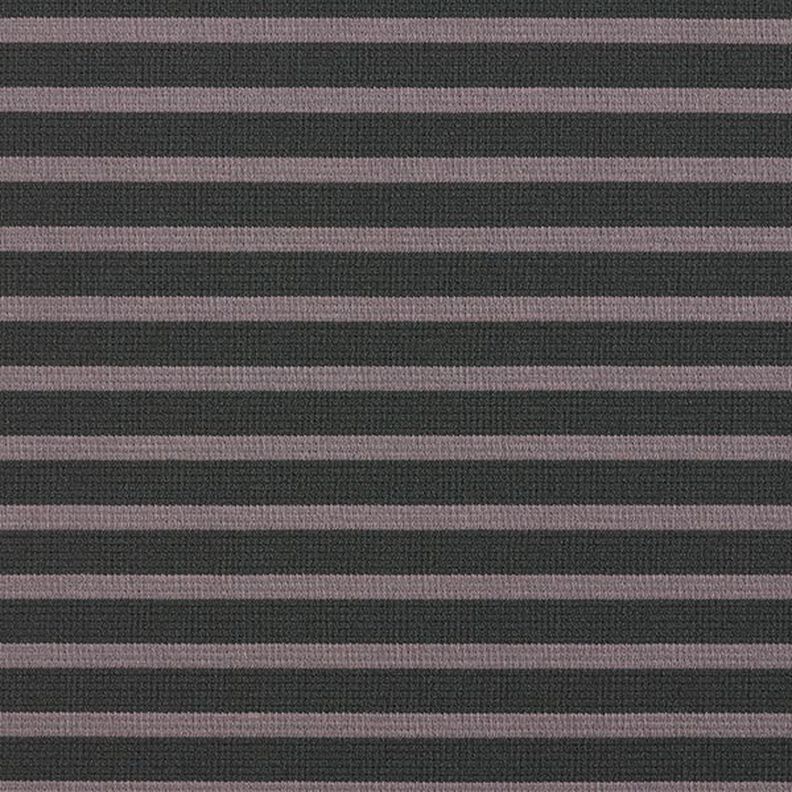 Stripes Jacquard Jersey – mauve grey/anthracite,  image number 1
