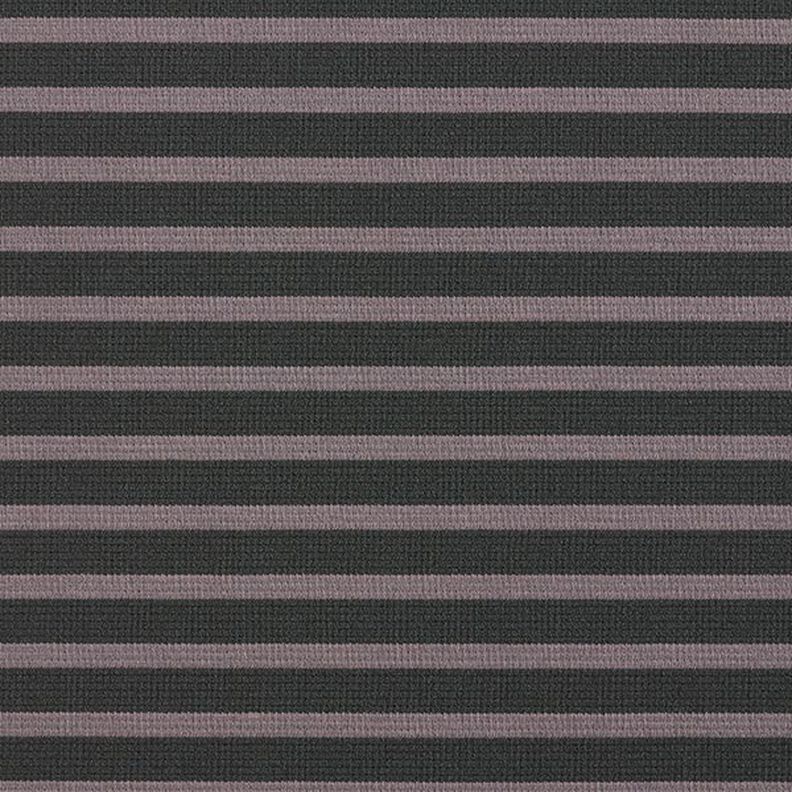 Stripes Jacquard Jersey – mauve grey/anthracite, image number 1