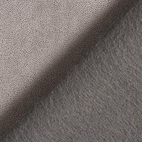Upholstery Fabric Leather-Look Ultra-Microfibre – grey,  image number 6