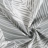 Decor Fabric Canvas large leaves – grey,  thumbnail number 3