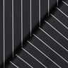 stretch pinstripe trouser fabric – black/white,  thumbnail number 4