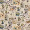 Decor Fabric Tapestry Fabric lavender collage – natural/mauve,  thumbnail number 1