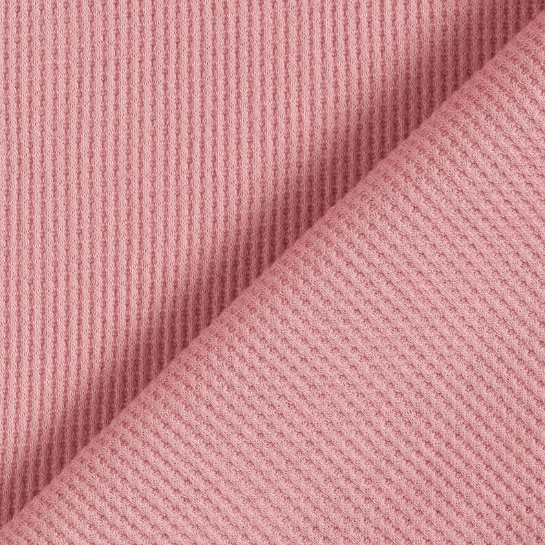 Waffle Jersey Plain – dusky pink,  image number 3