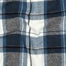 Cotton Flannel Large Check – denim blue/offwhite,  thumbnail number 2
