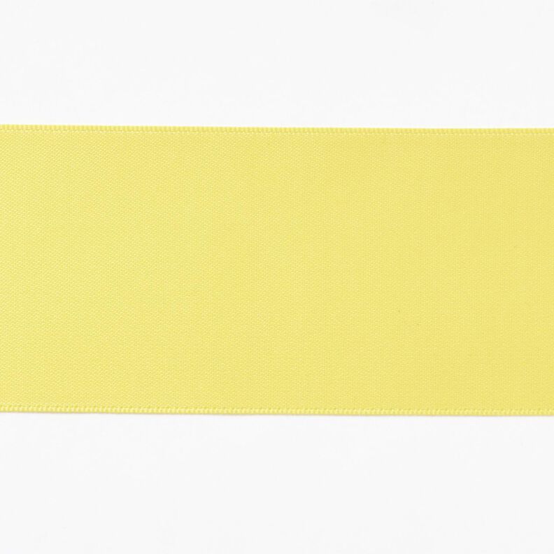 Satin Ribbon [50 mm] – lemon yellow,  image number 1