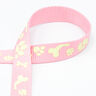Reflective woven tape Dog leash [20 mm]  – pink,  thumbnail number 1
