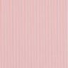 Narrow striped cotton fabric – white/peach orange,  thumbnail number 1