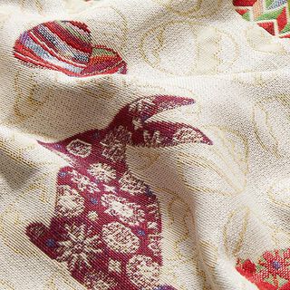 Jacquard Tapestry Colourful Easter Bunny, 