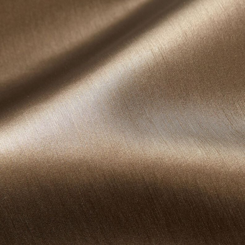 Upholstery Fabric Imitation Leather Shimmering – dark taupe,  image number 6