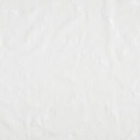 Sateen rainbow embroidery – white, 