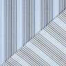 Denim Cotton Blend Stripes| Poppy Fabrics – denim blue/offwhite,  thumbnail number 4