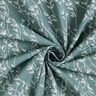 Cotton Poplin Leafy Vines – blue spruce,  thumbnail number 3