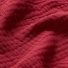 GOTS Triple-Layer Cotton Muslin – carmine,  thumbnail number 3