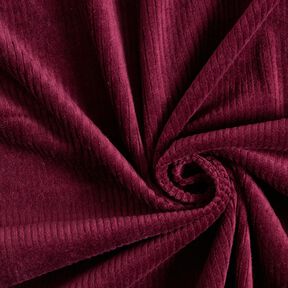 Stretchy wide corduroy – burgundy, 