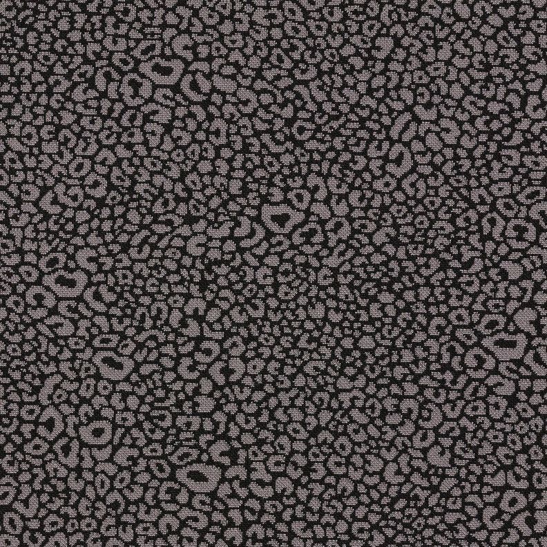 Leopard print knitted jacquard – grey/black,  image number 5