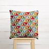 Decor Fabric Tapestry Fabric Prisma – carmine/light blue,  thumbnail number 7