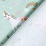 Cotton Jersey unicorn and rainbow – ice blue,  thumbnail number 4