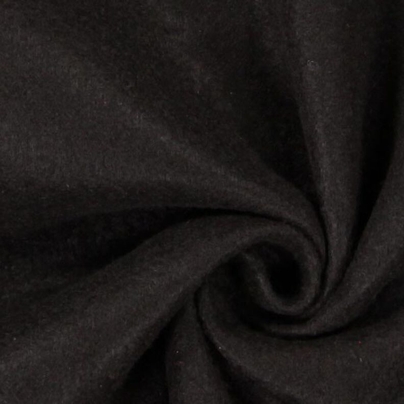 Felt 180 cm / 1,5 mm thick – black,  image number 2