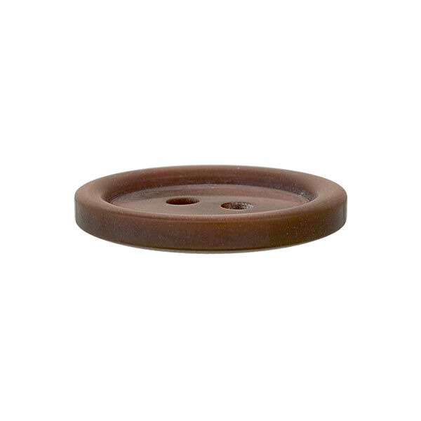 Basic 2-Hole Plastic Button - brown,  image number 2