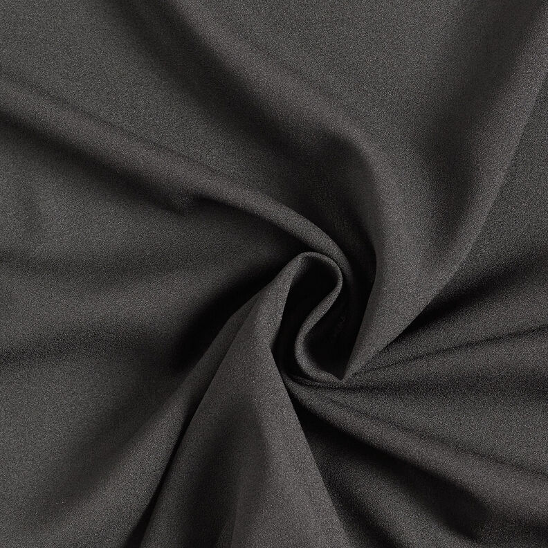 Crepe Georgette – black,  image number 1