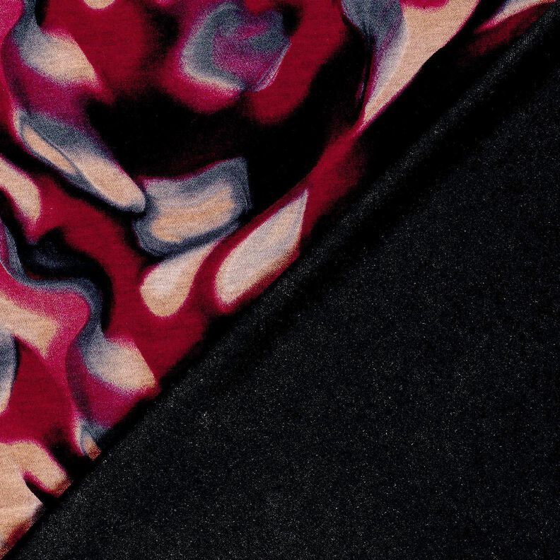 Ponte Roma Jersey Northern Lights – burgundy/steel blue, image number 4