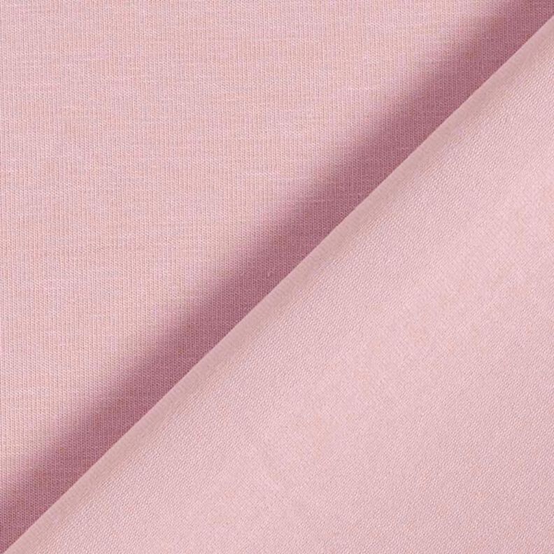 Medium Cotton Jersey Plain – light dusky pink,  image number 5