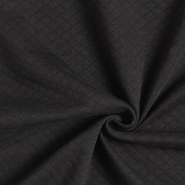 Quilted Jersey – black,  image number 3