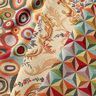 Decor Fabric Tapestry Fabric Prisma – carmine/light blue,  thumbnail number 5