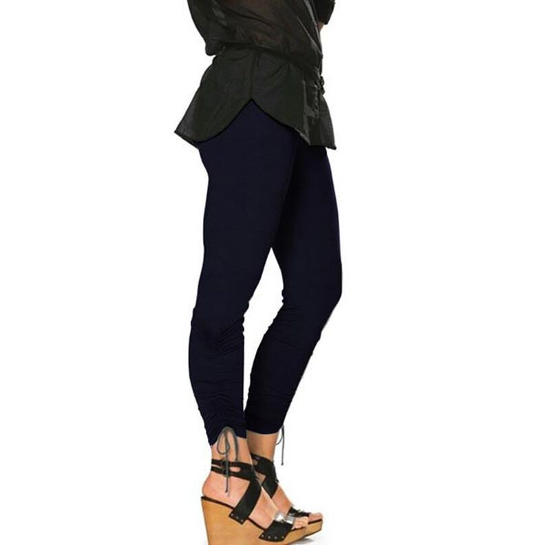 Medium Viscose Jersey – navy, image number 7